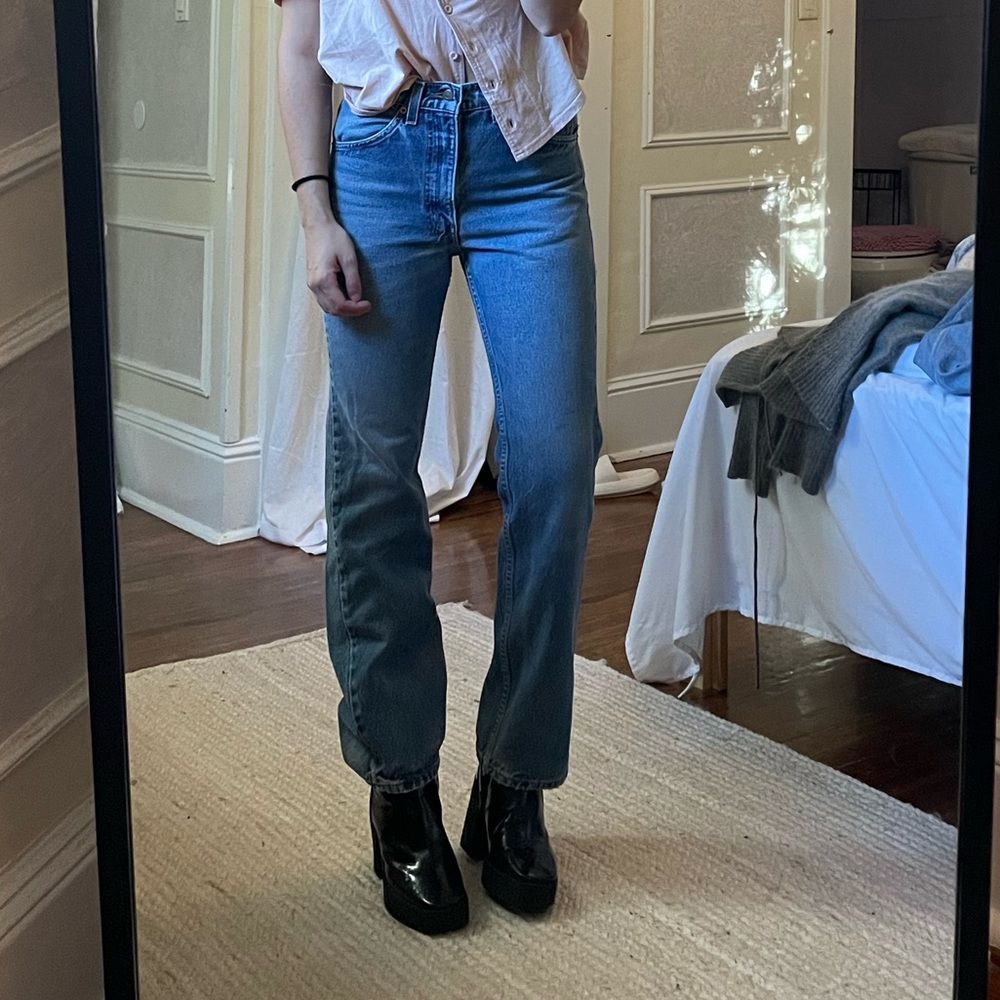 Orange tag Levi’s